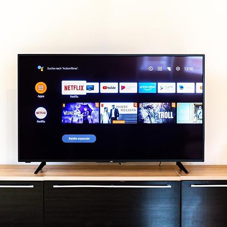 Moderne Dachgeschosswohnung - Parkplatz - Netflix Coburg Esterno foto